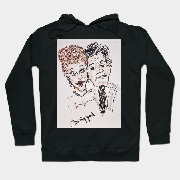 I Love Lucy Hoodie by TheArtQueenOfMichigan 